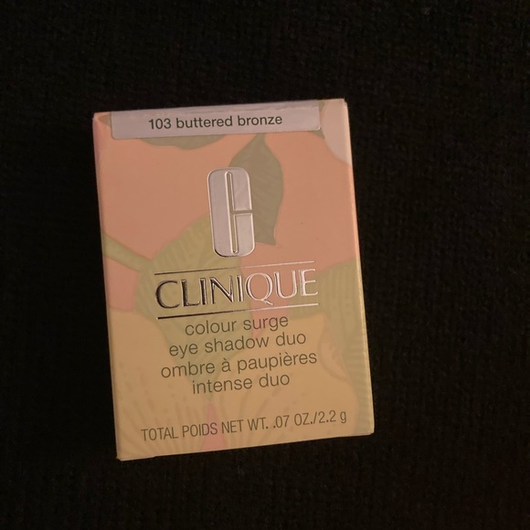 Clinique Makeup Clinique Buttered Bronze Eyeshadow Duo Poshmark